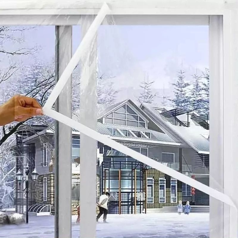 Rèm ngăn Lạnh điều hoà Pabaro rèm nhựa trong suốt eva ngăn lạnh điều hòa rèm cửa sổ chắn mưa có khóa kéo