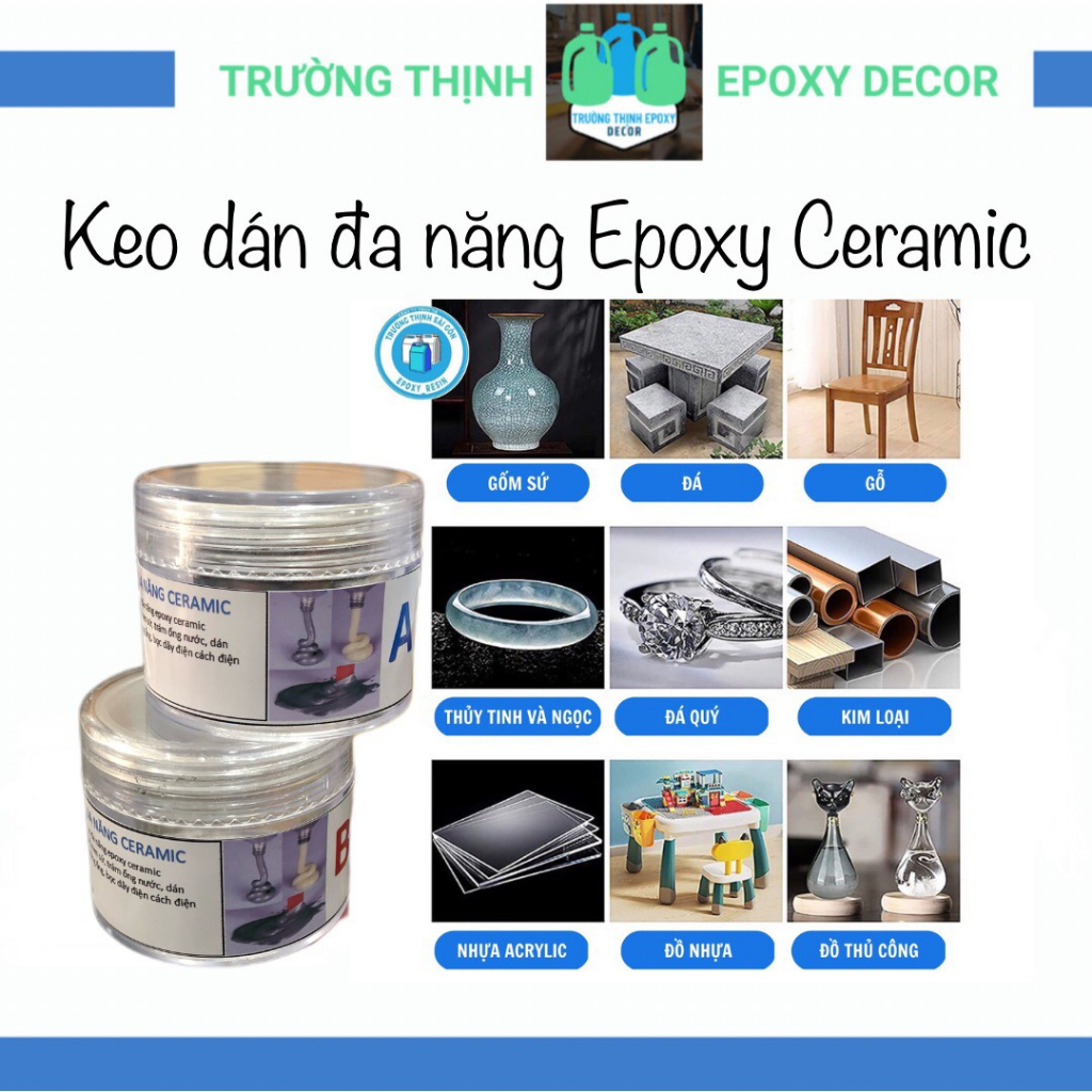 Keo Dán Đa Năng Keo Epoxy Ceramic Vá Lấp Chống Thấm Dán Đá Dán Gỗ Dán ...