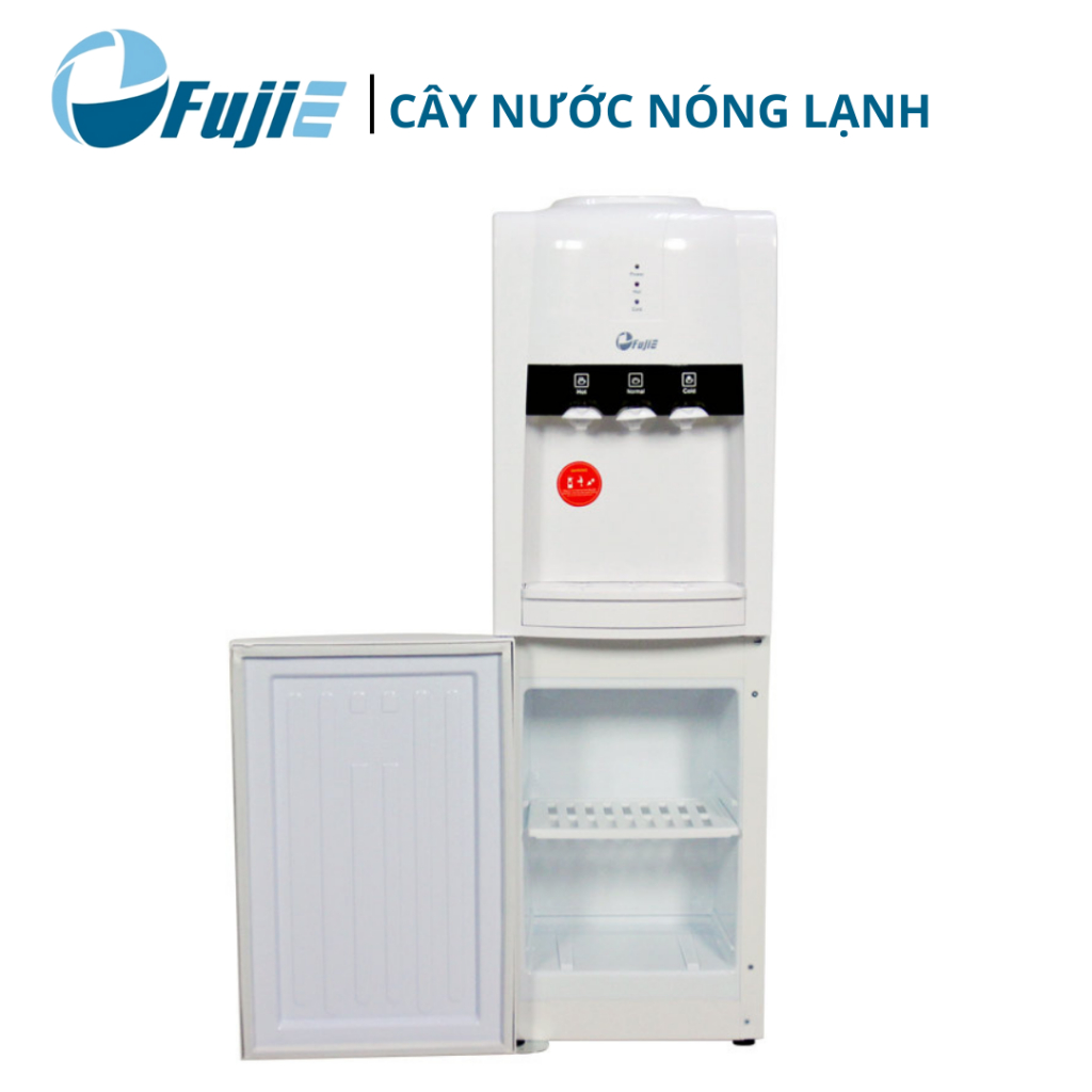 Cây nước nóng lạnh 3 vòi WD1800C Fujie làm lạnh nhanh bằng block nhập - khẩu