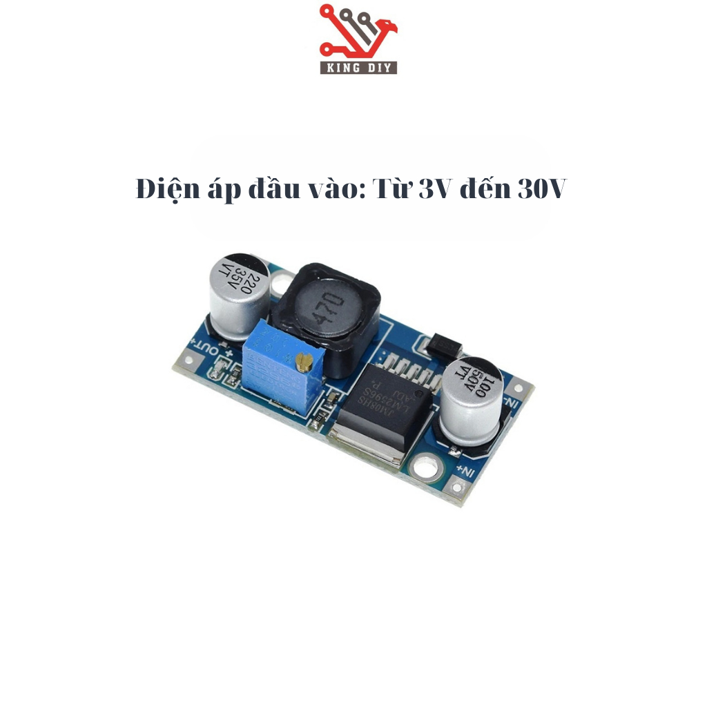 Module ,mô-đun ,mạch giảm áp ,mạch hạ áp LM2596 3A | Shopee Việt Nam