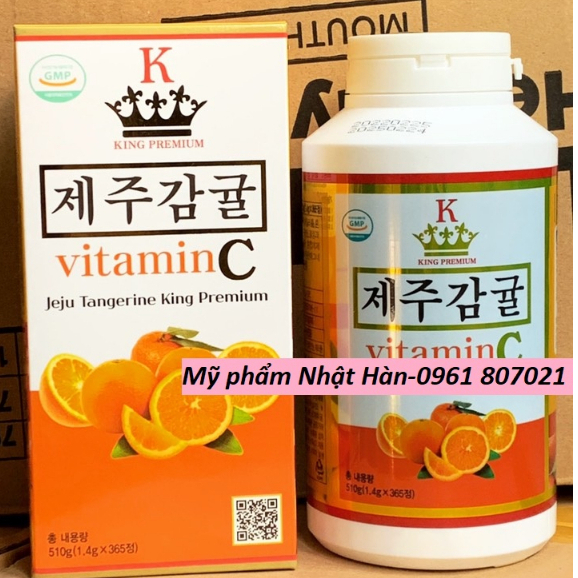 Vitamin C Jeju Tangerine King Premium 500g Hàn Quốc Shopee Việt Nam