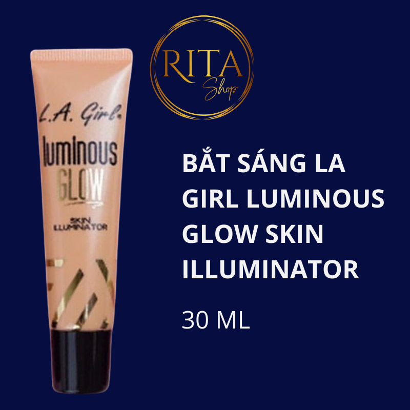 LA Girl Luminous Glow Skin Illuminator – Flüssiger Highlighter In Sunlit, Für Strahlenden Glow
