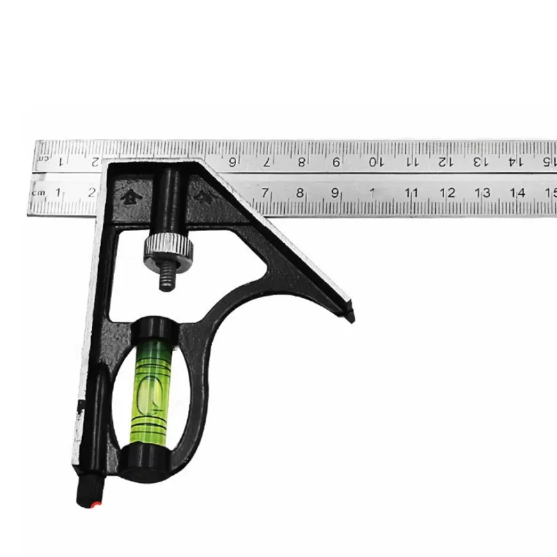 Thước đo góc, thước đa năng, thước ke góc vuông 30cm TT002