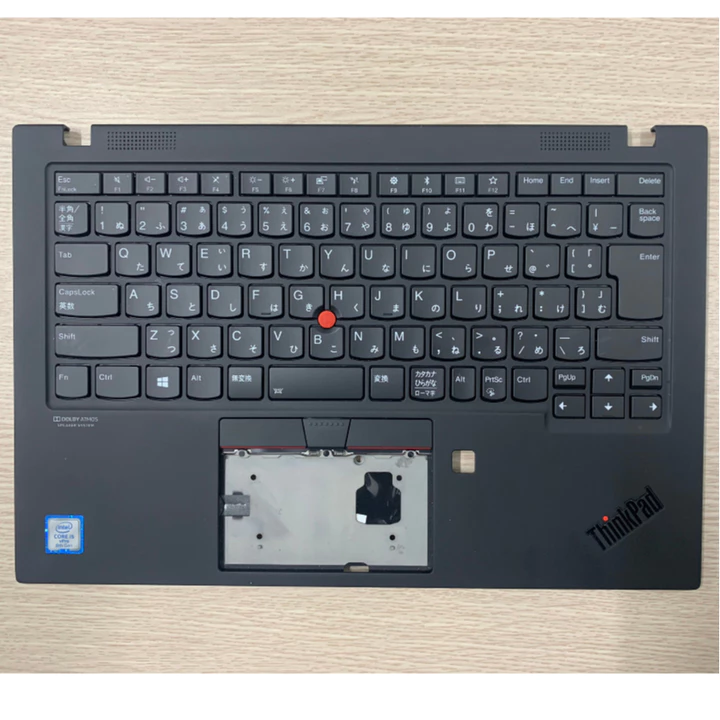Bàn phím và bệ dành cho Thinkpad x1 carbon Gen 7,8 (nút nguồn ở cạnh sườn( Cũ bóc maý) chú ý check kĩ tên máy