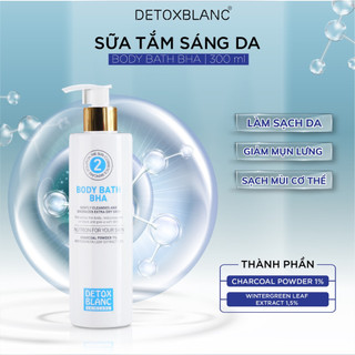 [Chính hãng]Sữa tắm kích trắng da body Detoxblanc(PHIÊN BẢN MỚI)