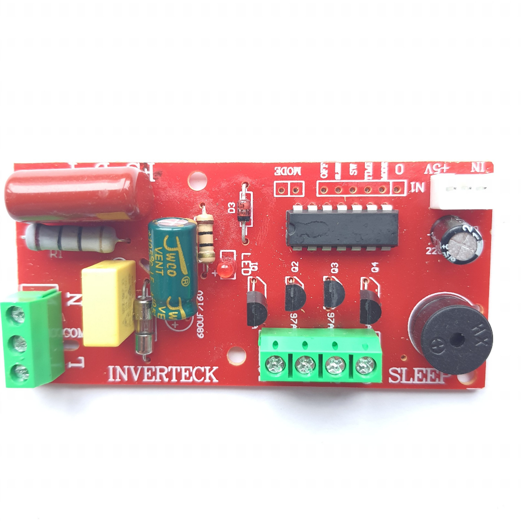 [HÀNG LOẠI TỐT] Mạch quạt điều khiển từ xa INVERTECH loại tốt nhất IC 14 chân to có cầu chì bộ điều khiển quạt từ xa - ảnh 8