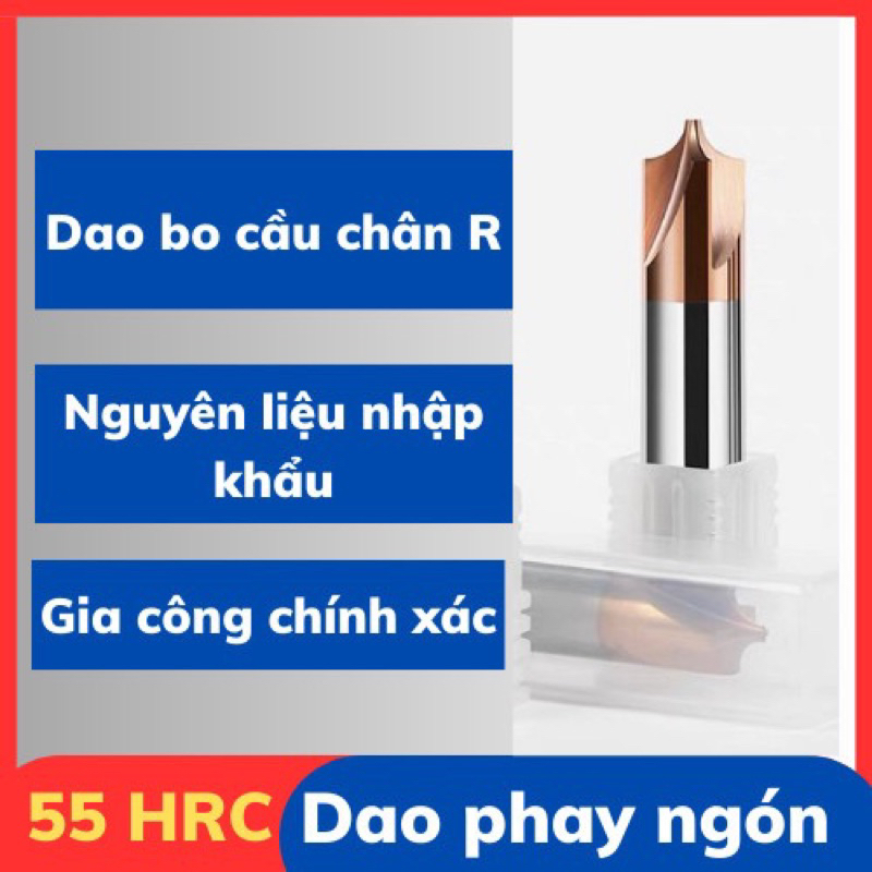 Dao bo cầu chân R 55HRC R0.5 đến R5 | Shopee Việt Nam