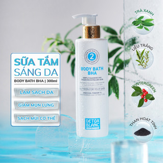 [Chính hãng]Sữa tắm kích trắng da body Detoxblanc(PHIÊN BẢN MỚI)