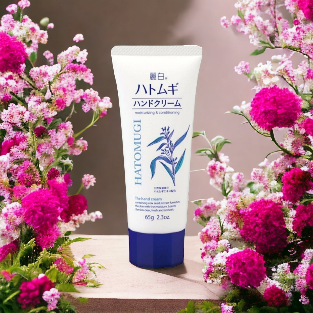 Kem dưỡng da tay Reihaku Hatomugi Moisturizing The Hand Cream ( 65g)