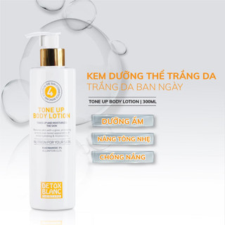 [Khuyến mại]Kem dưỡng thể trắng da chống nắng dành cho body detox blanc 300ml