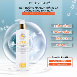 [Khuyến mại]Kem dưỡng thể trắng da chống nắng dành cho body detox blanc 300ml
