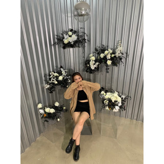Áo sơ mi nữ Freesize Form rộng tay dài Hàn Quốc thanh lịch trẻ trung mùa hè Lolalalo
