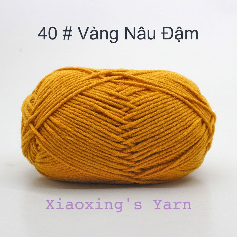 40 # Vàng nâu đậm