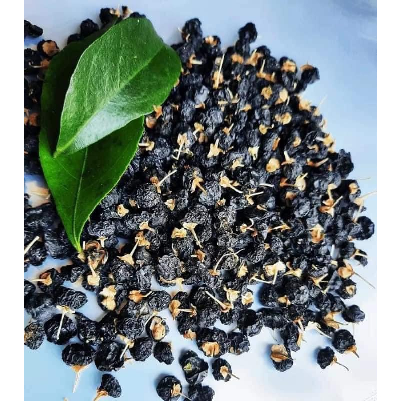 Hắc Kỷ Tử (Kỷ Tử Đen) Sấy Khô thượng hạng Jindo gói 100g hỗ trợ Sáng Mắt, Đẹp Da, Thanh Nhiệt tốt cho sức khỏe.