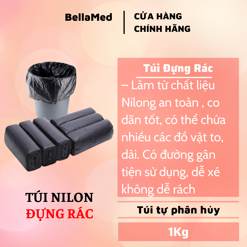 Túi đựng rác, bao rác không quai, dẻo dai, không mùi | Shopee Việt Nam