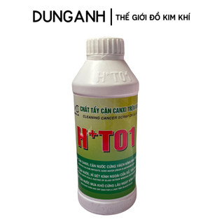 Chất tẩy cặn canxi trên kính Kim Khí Dung Anh, tẩy kính