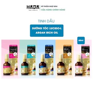 Tinh Dầu Dưỡng Tóc LÚCIDO-L Cho Tóc Mềm Mượt 60 ML
