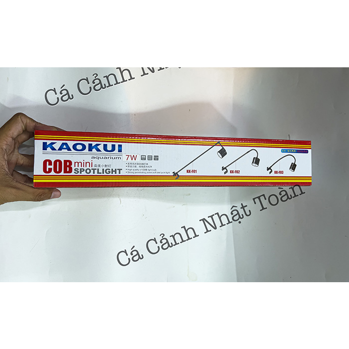 ĐÈN LED RỌI KAOKUI 7W 3 CHẾ ĐỘ MÀU CHO BỂ CÁ CẢNH