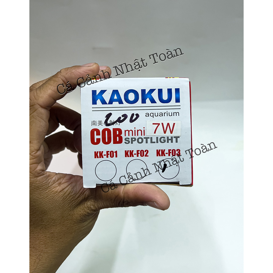 ĐÈN LED RỌI KAOKUI 7W 3 CHẾ ĐỘ MÀU CHO BỂ CÁ CẢNH
