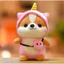 Gấu bông cute mini Puppy doll hồng Quà tặng dễ thương MEILI STORE