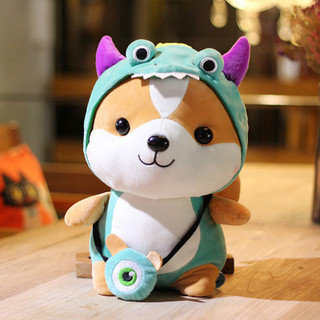 ( TẶNG QUÀ SET 10 KHẨU TRANG ) Gấu bông cute mini Puppy doll xanh- Quà tặng dễ thương