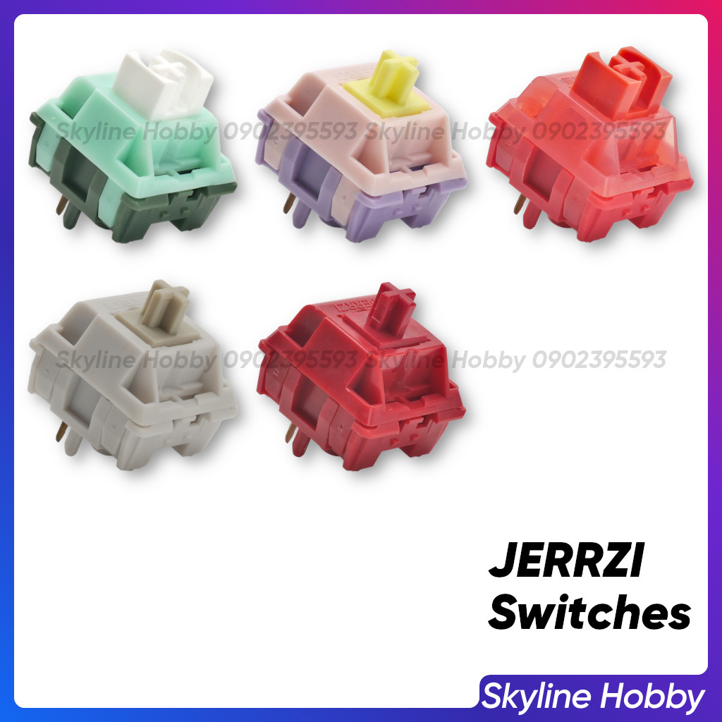 JERRZI Switches - Các loại switch bàn phím cơ được gia công bởi JERRZI ...