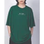 Áo phông thun màu xanh lá đậm local brand có bigsize 100kg cặp đôi nam nữ form rộng unisex cotton fullbox MY DNA game