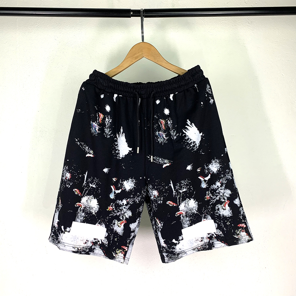 Off white galaxy shorts shop
