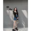 SET ÁO BRA PHỐI CARDIGAN VÀ CHÂN VÁY JEAN, SET ĐỒ NỮ CÁ TÍNH THỜI TRANG | MEOINDAHOUSE