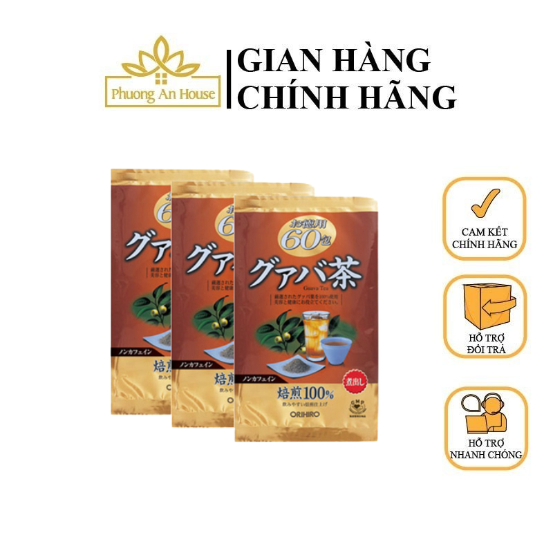Trà Genpi Orihiro hỗ trợ giảm mỡ thừa chính hãng Nhật Bản túi 60 gói - PHUONGANHOUSE