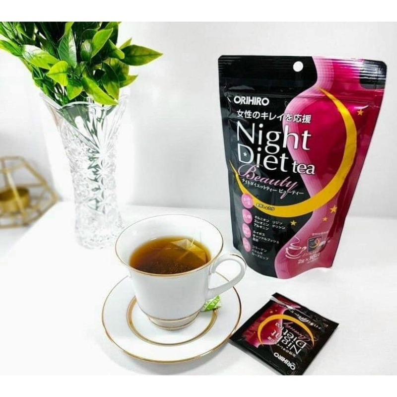 Trà Diet giảm cân, Trà giảm cân ban đêm Night Diet Tea Orihiro Nhật Bản - PHUONGANHOUSE
