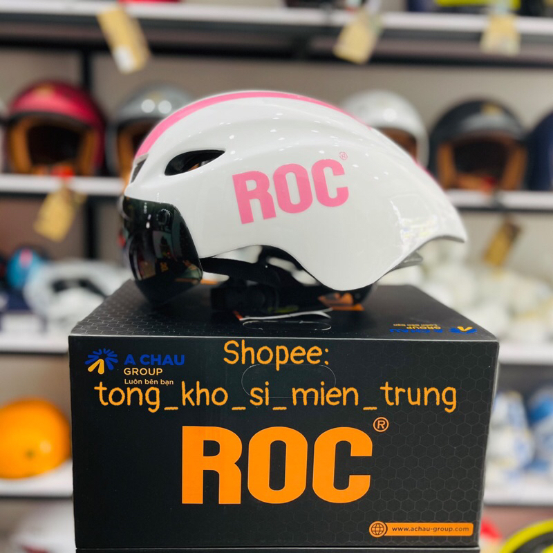 Mũ nón bảo hiểm ROC R16 16 kính hít nam châm chính hãng giá rẻ thể thao ...