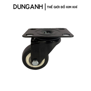 Bánh xe đẩy hàng Kim Khí Dung Anh, bánh xe xoay 360 độ, có phanh hãm loại 5cm