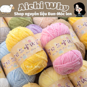 Len Nhung Chenille 2mm - Len nhung mềm