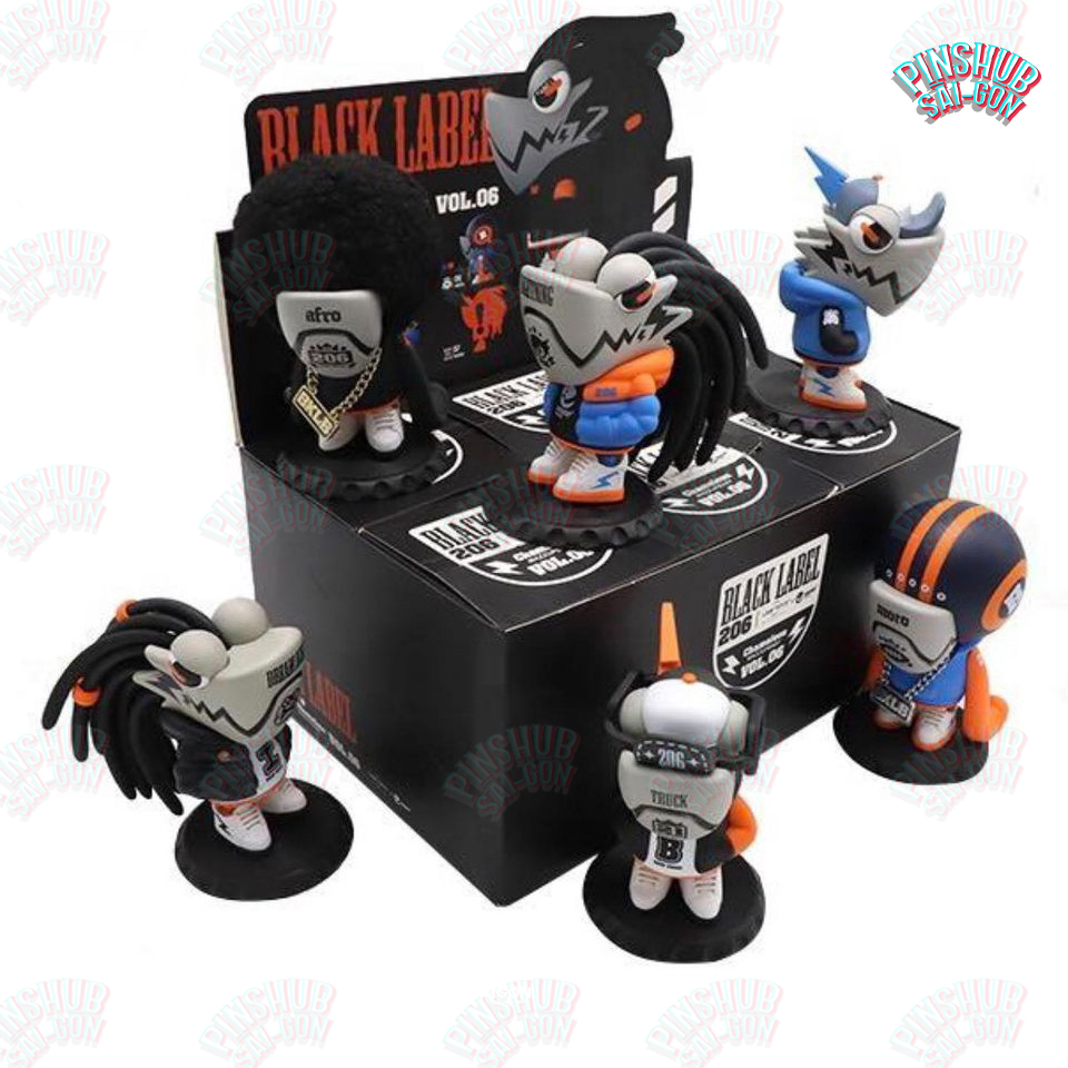 LẺ] NHÂN VẬT WAZZUP BABY LAMTOYS CHAMELEON BLACK LABEL 206 CÓ SẴN