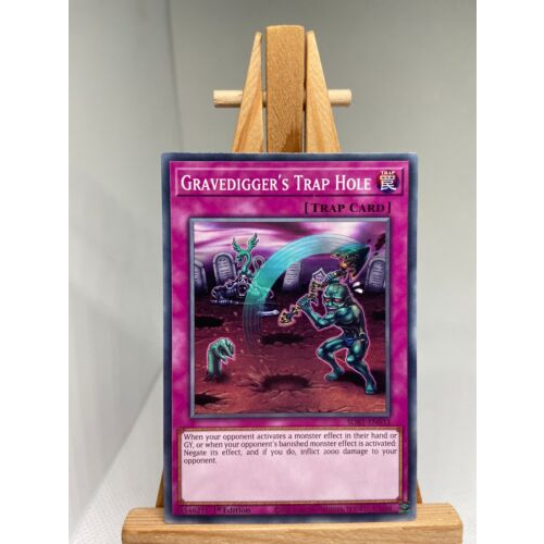 [ Đỗ Lạc Shop ] Thẻ Bài Yugioh Trap Gravedigger's Trap Hole SDBT