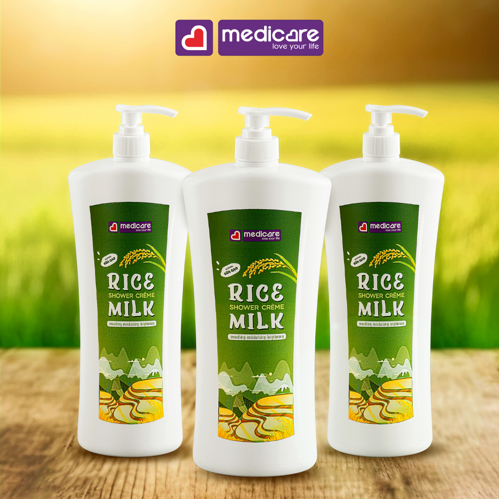 Sữa tắm MEDiCARE hương gạo 1 lít