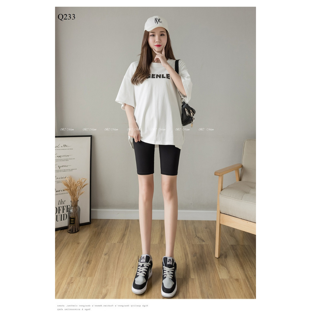 Quần bầu Chất zip co giãn 4 chiều Q233 B2 MUM