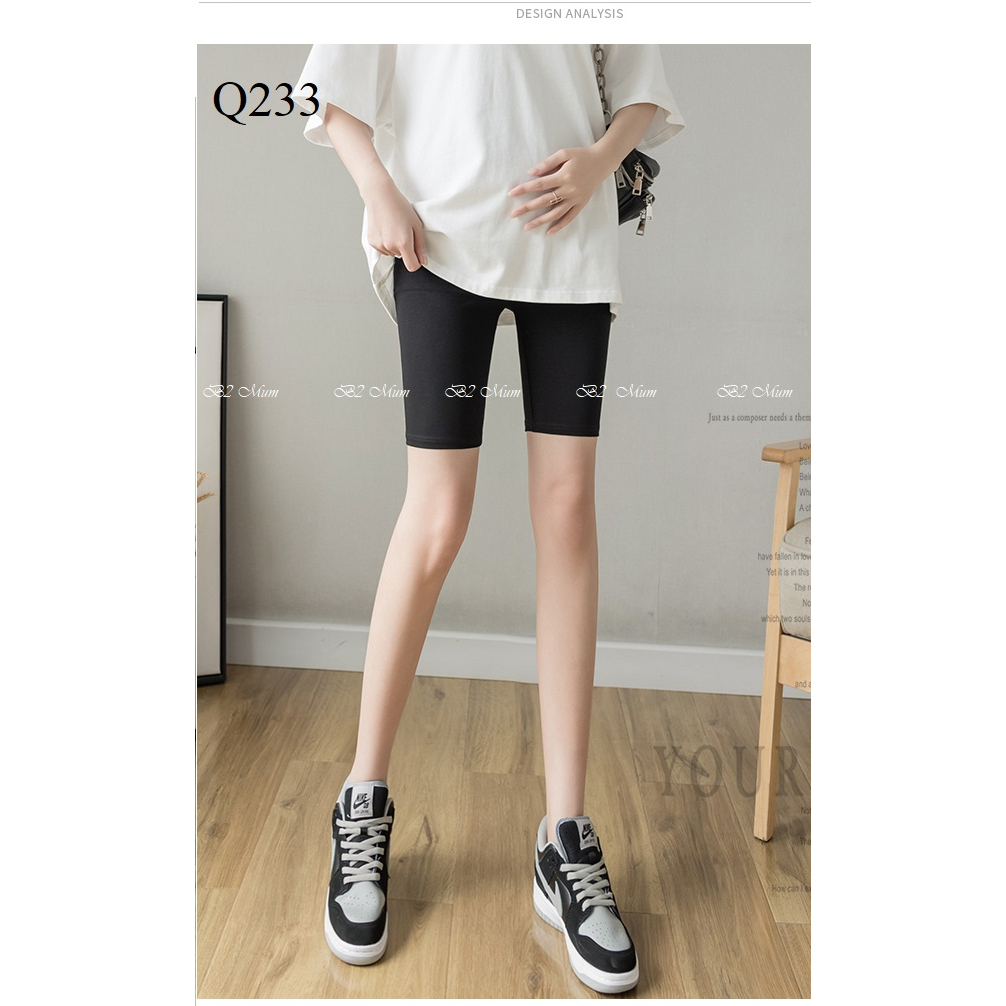 Quần bầu Chất zip co giãn 4 chiều Q233 B2 MUM