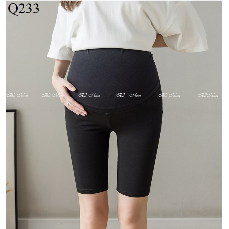 Quần bầu Chất zip co giãn 4 chiều Q233 B2 MUM