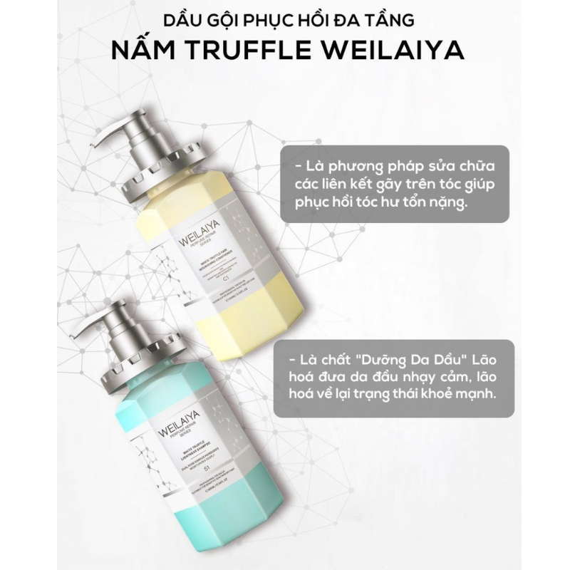 Dầu gội và dầu xả Weilaiya Perfume Repair White Truffle