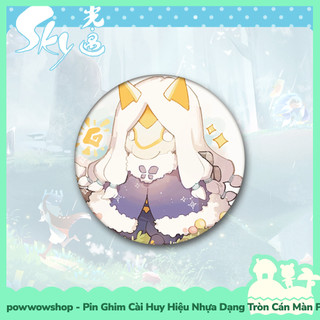 [Sẵn VN - Hỏa Tốc] Huy Hiệu Pin Ghim Nhựa Dạng Tròn 58mm Cài Áo / Túi / Balo Màn PE Game Children of the Light