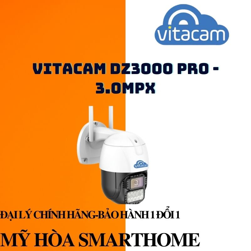 Camera Ngoài Trời Vitacam DZ3000 PRO 2022- 3.0Mpx 1296P Ultra HD - Hàng ...