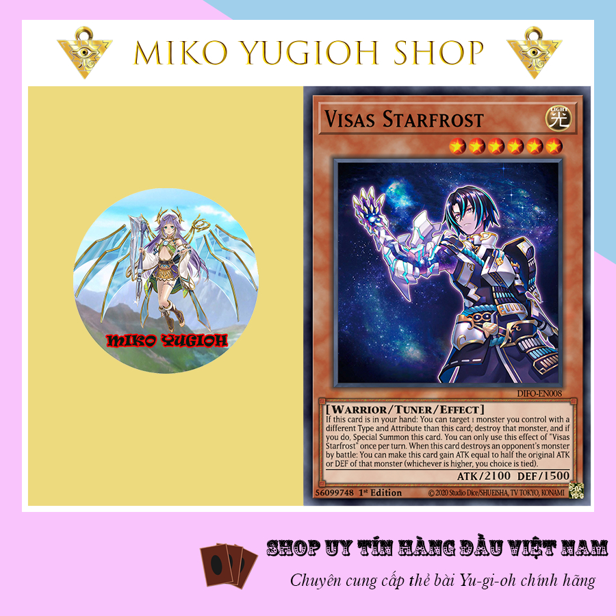 Miko Yugioh Thẻ Bài Yugioh Chính Hãng Tiếng Nhật Visas Starfrost Difo Shopee Việt Nam 9994