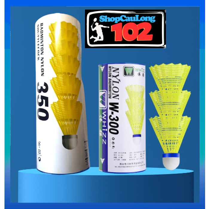 ✅Giá Sốc Nhất TT, Giao Nhanh✅ Ống Cầu Lông Nhựa 3 Trái & 6 Trái - Độ Bền Vượt Trội