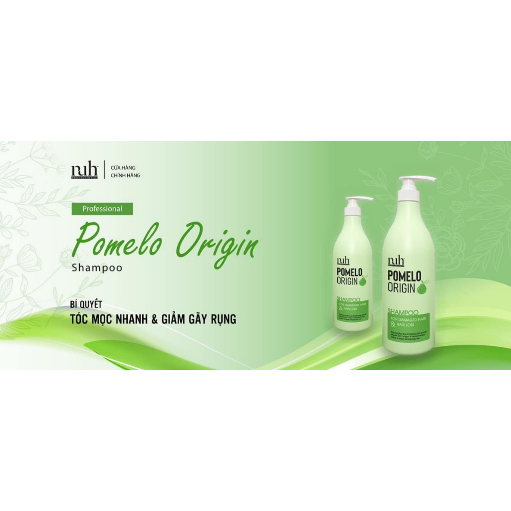 Dầu gội bưởi - Nuh Pomelo Origin - Giúp tóc mọc nhanh, giảm gãy rụng (850ml) - LT
