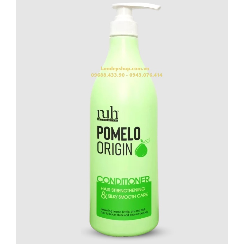 Dầu xả bưởi - Nuh Pomelo Origin - Phục hồi hư tổn, tóc khỏe bóng mượt (850ml) - LT