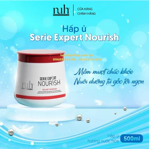 Kem hấp tóc - Nuh SERIE EXPERT NOURISH - Phục hồi hư tổn hương Velvet (500ml) - LT