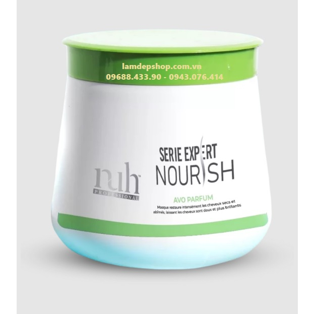 Kem hấp tóc - Nuh SERIE EXPERT NOURISH - Phục hồi hư tổn hương Avo (500ml) - LT