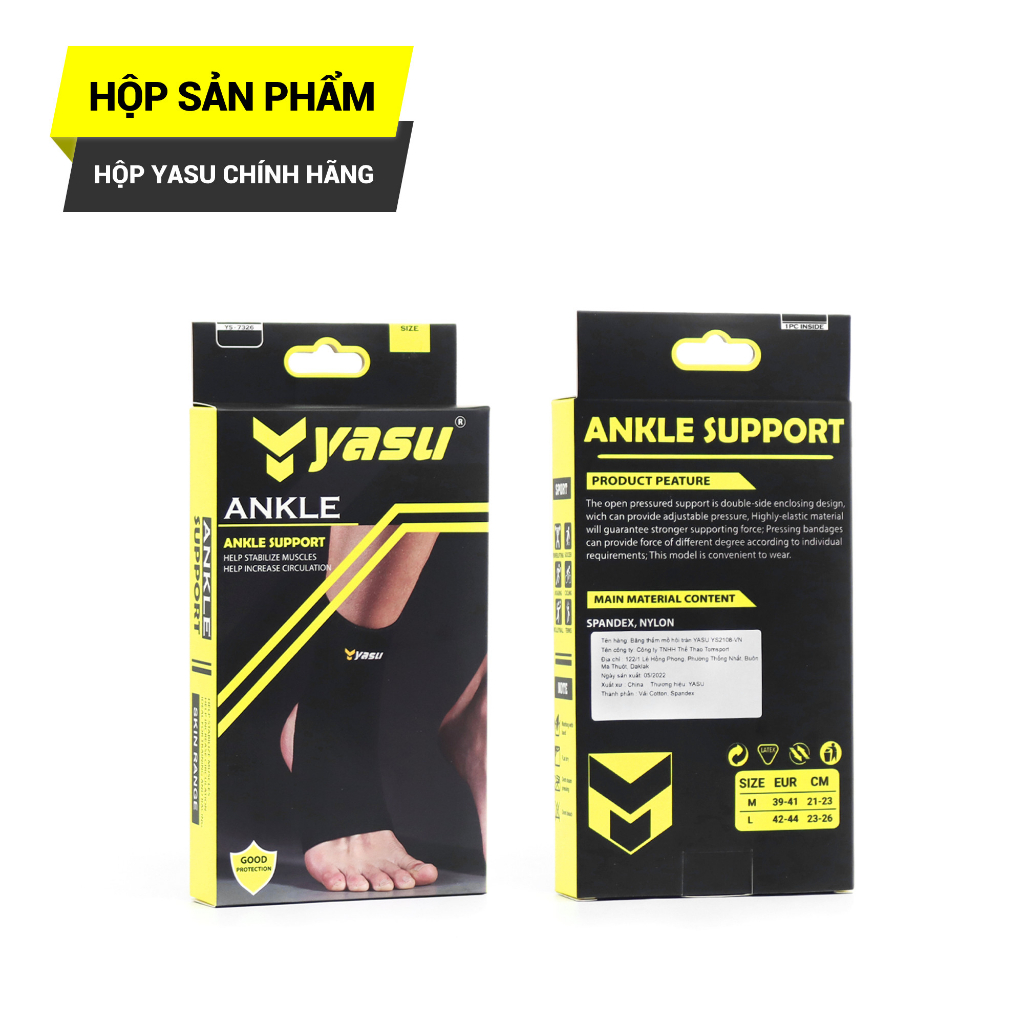 Ảnh Băng cổ chân, bó gót chân Yasu 7326 ( 1 Chiếc ) 3